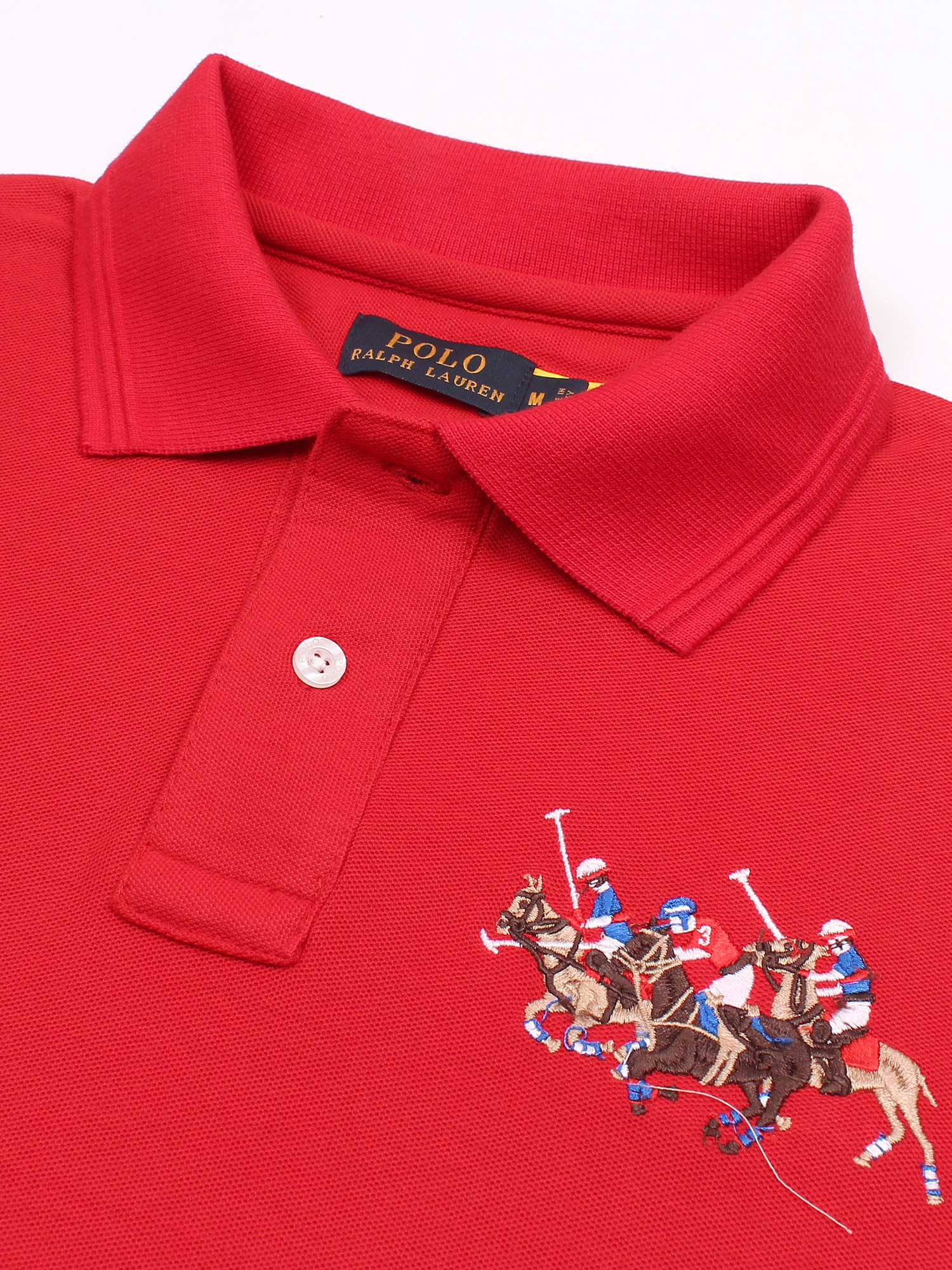 RL triple pony polo- red