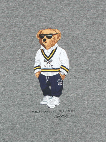 premium Rl Bear Fleece sweatshirt (heather grey)