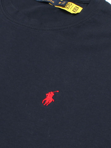 Prl small pony tshirt-Navy blue