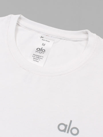Brandahub T-shirts Ao Printed tshirt-white