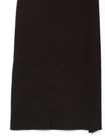 The Aura Asymmetrical Tie-Knit Set (black)