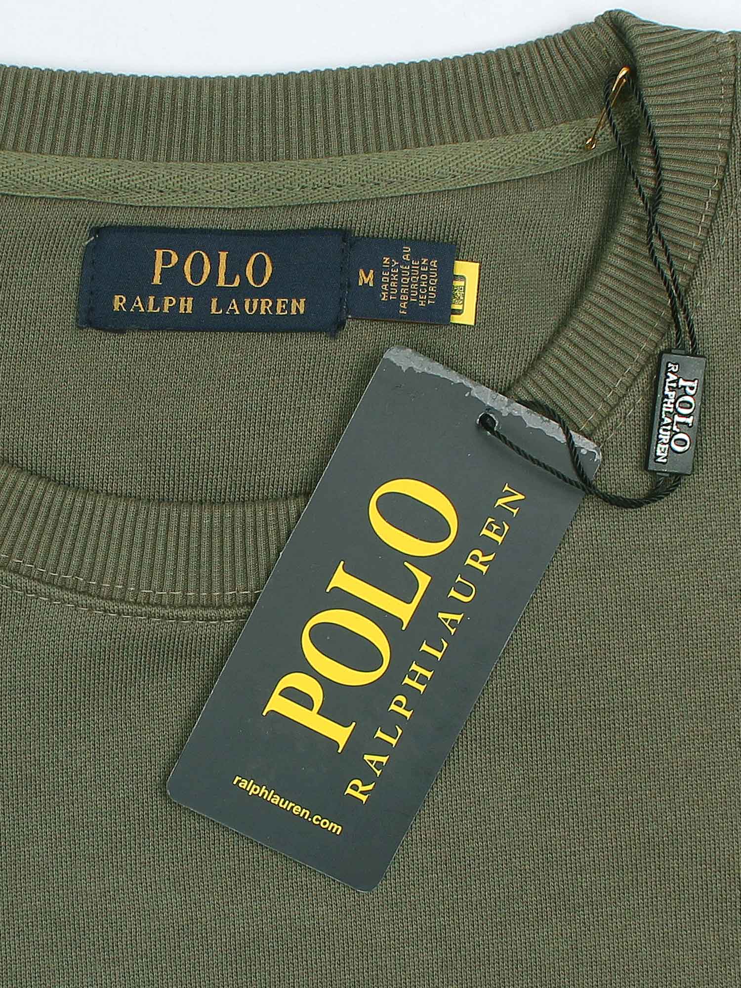 Brandahub sweartshirts The RL Fleece Sweatshirt (olive green) unisex