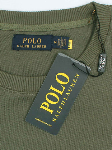 Brandahub sweartshirts The RL Fleece Sweatshirt (olive green) unisex