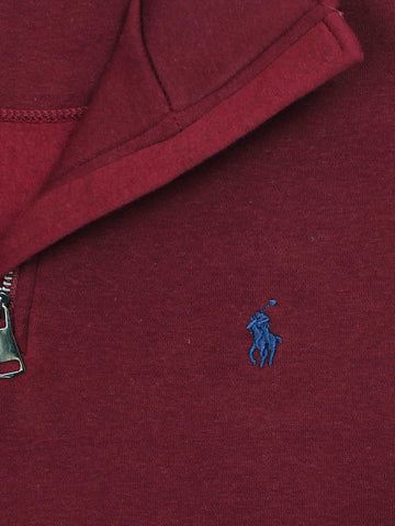 The RL Fleece Sweatshirt (maroon)