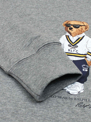 premium Rl Bear Fleece sweatshirt (heather grey)