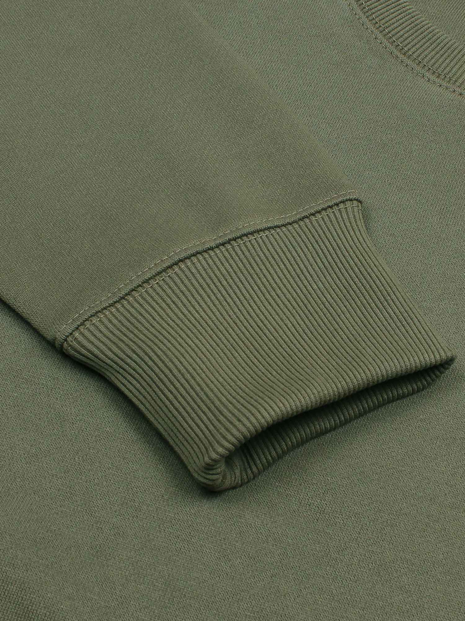 Brandahub sweartshirts The RL Fleece Sweatshirt (olive green) unisex