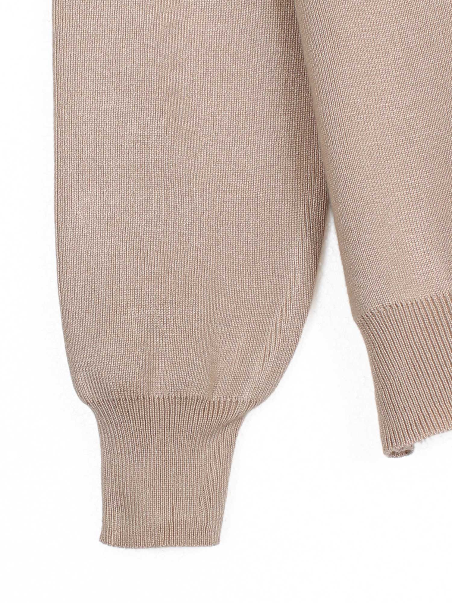 The mumu Crystal-Embellished Knit Set (camel)