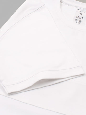 Brandahub T-shirts Ao Printed tshirt-white