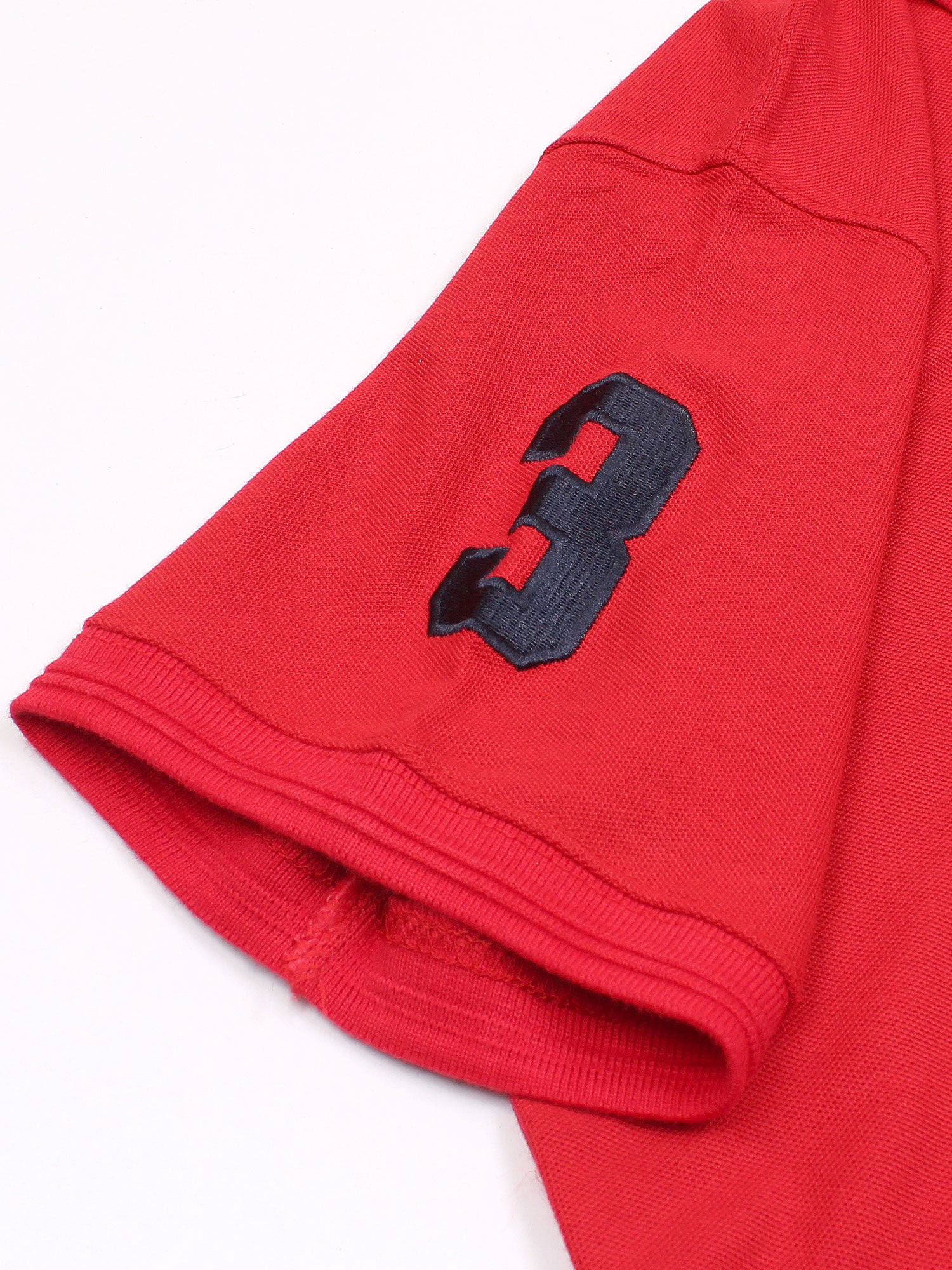 RL triple pony polo- red