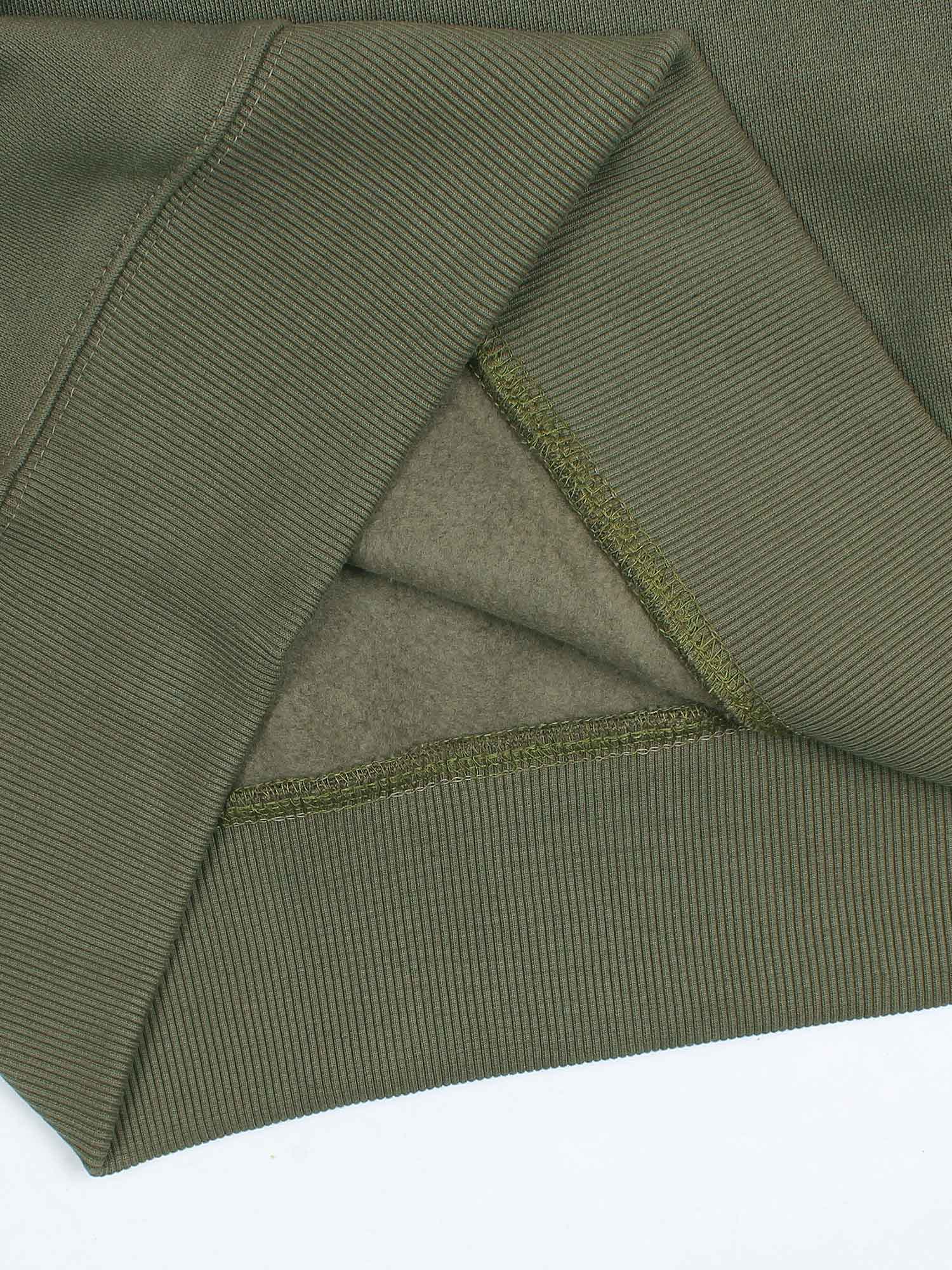 Brandahub sweartshirts The RL Fleece Sweatshirt (olive green) unisex