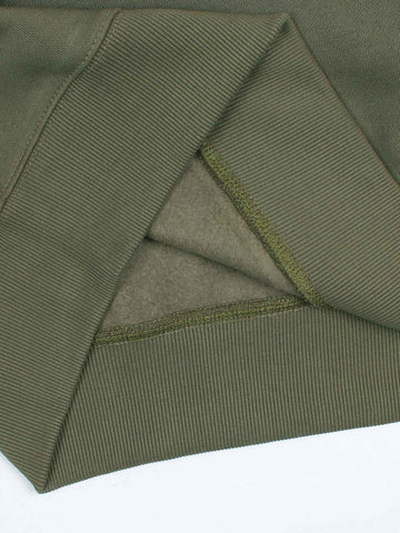 Brandahub sweartshirts The RL Fleece Sweatshirt (olive green) unisex