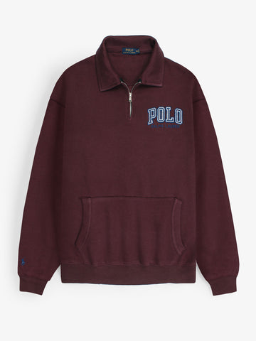 The RL Polo Fleece Sweatshirt (maroon)