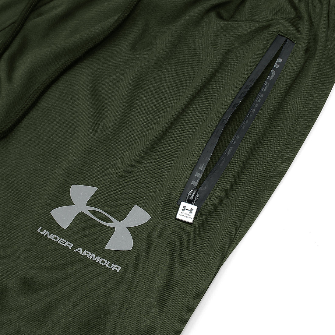 UA OLIVE GREEN DRI FIT TROUSER