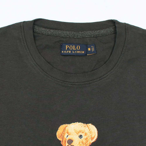PRL bear T Shirt-grey