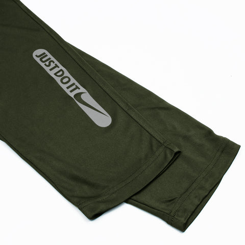 NK OLIVE GREEN DRI FIT TROUSER