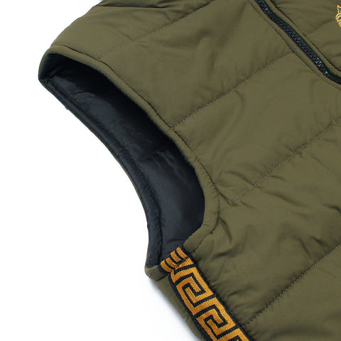 VRS  olive green puffer - brandahub