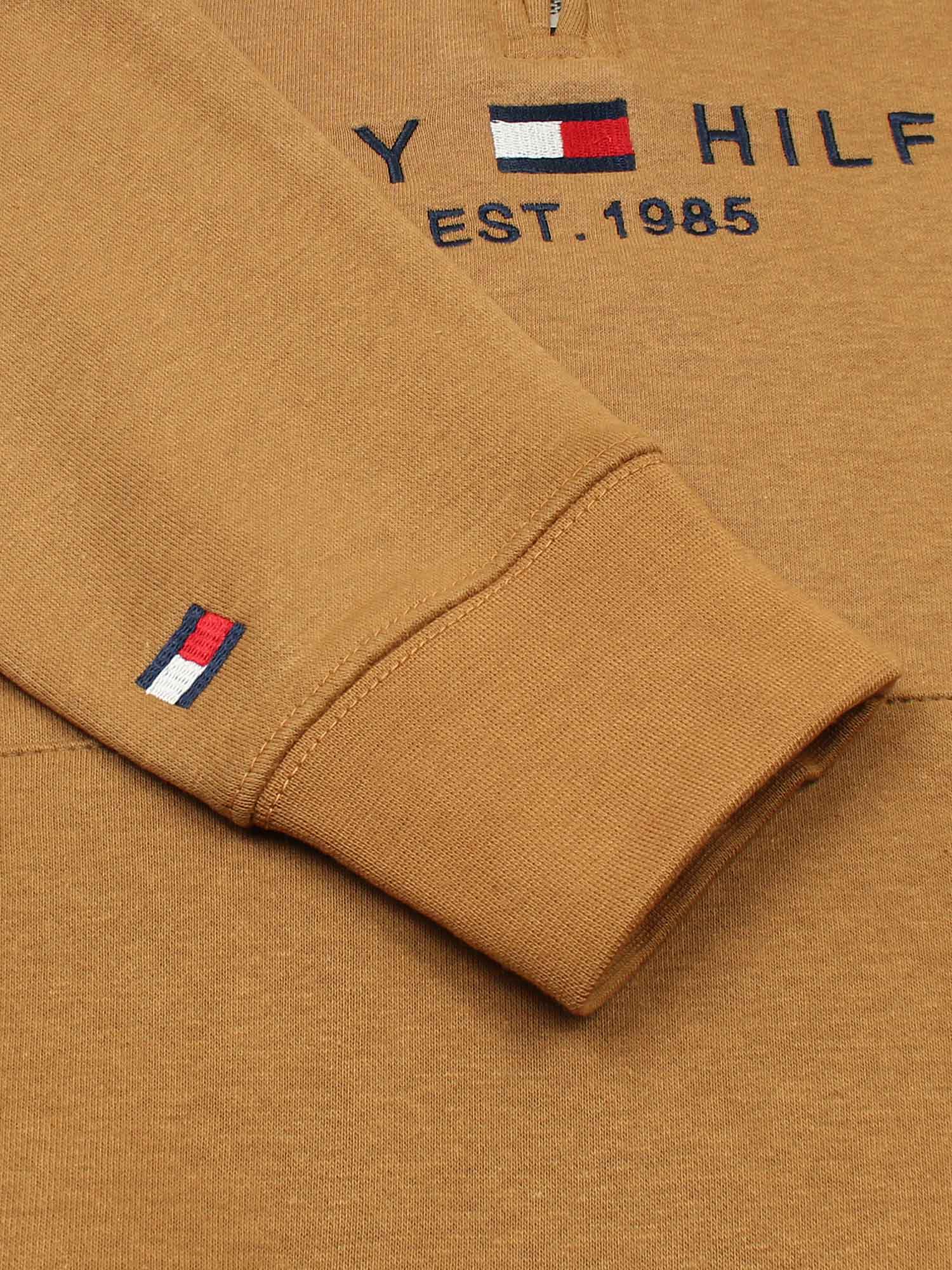 T-H Fleece Sweatshirt (Camel brown)