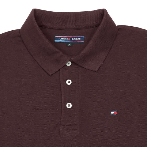 Th new polo-maroon