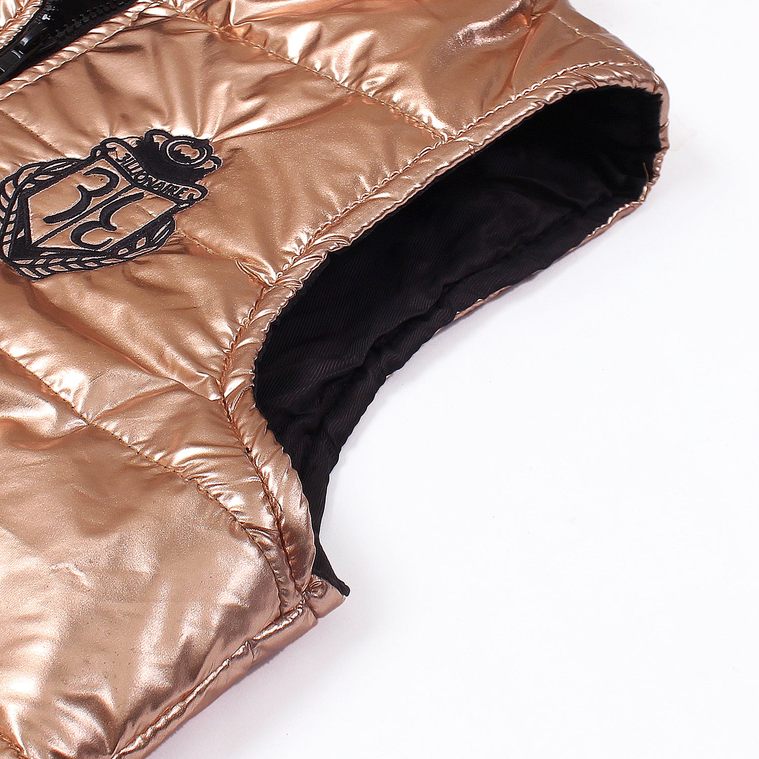 BL  rose gold puffer