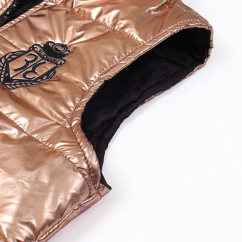 BL  rose gold puffer