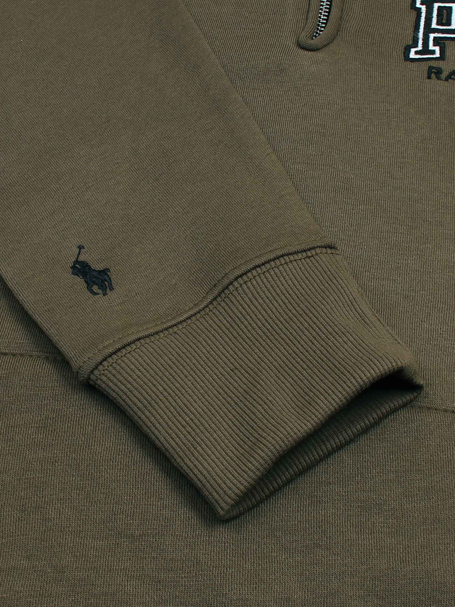 The RL Polo Fleece Sweatshirt (olive green)