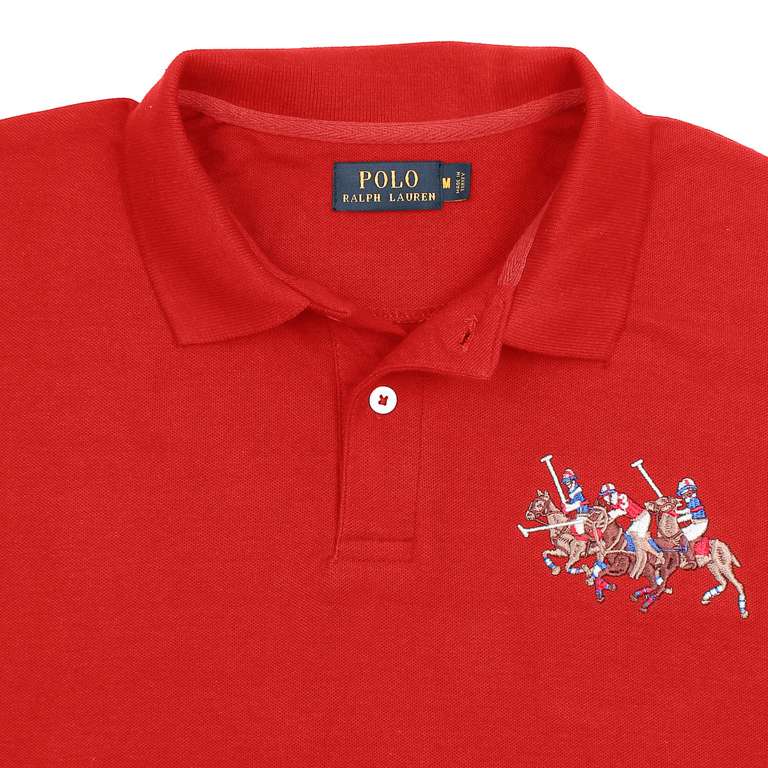 RL triple pony polo- red