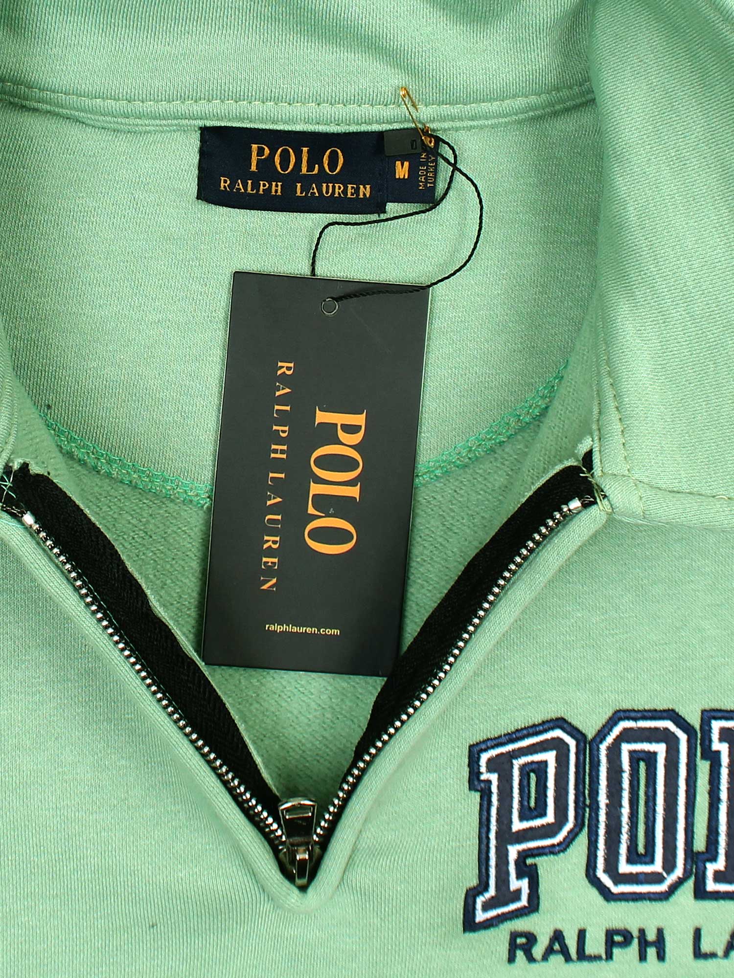 The RL Polo Fleece Sweatshirt (sea green)