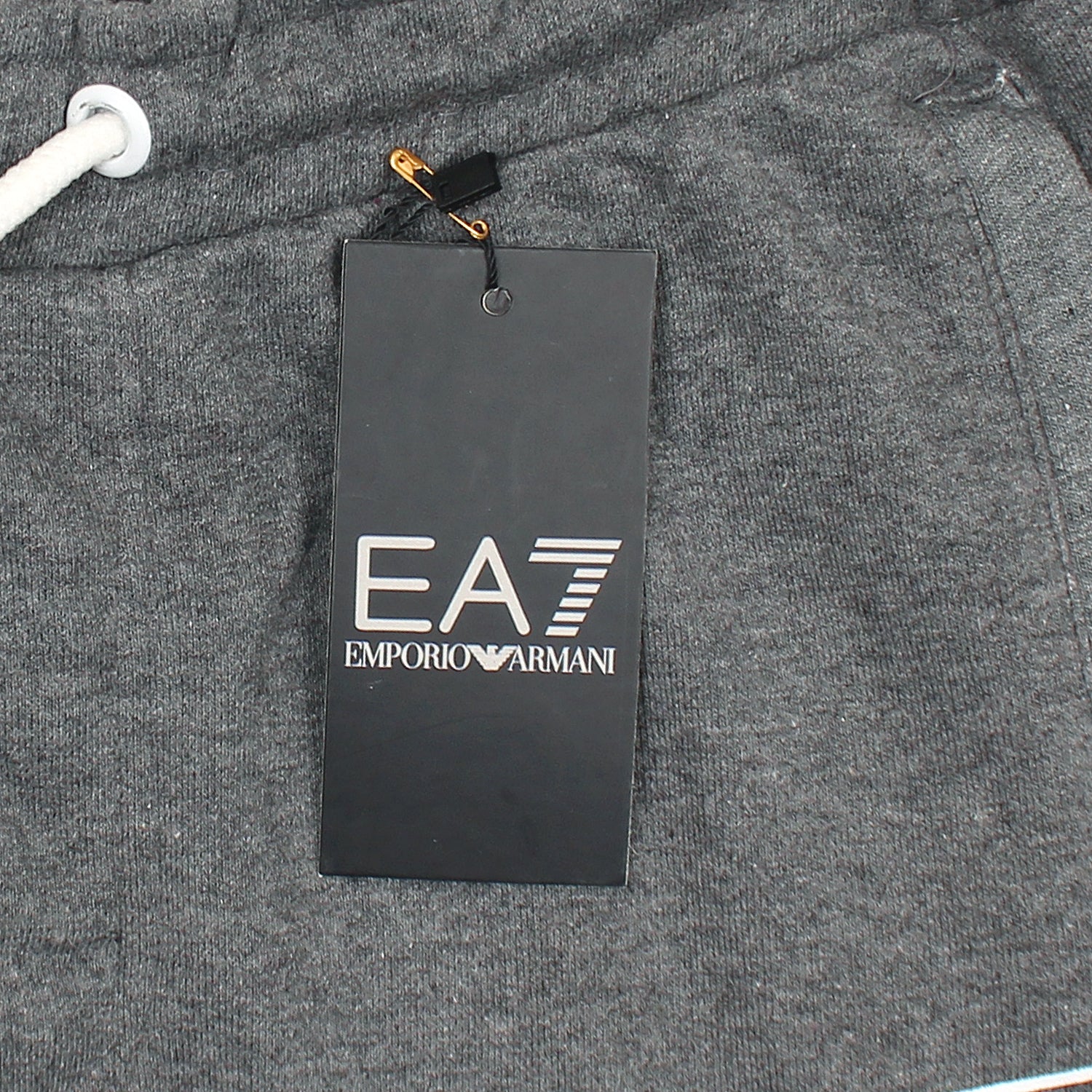 EA dark heather grey shorts