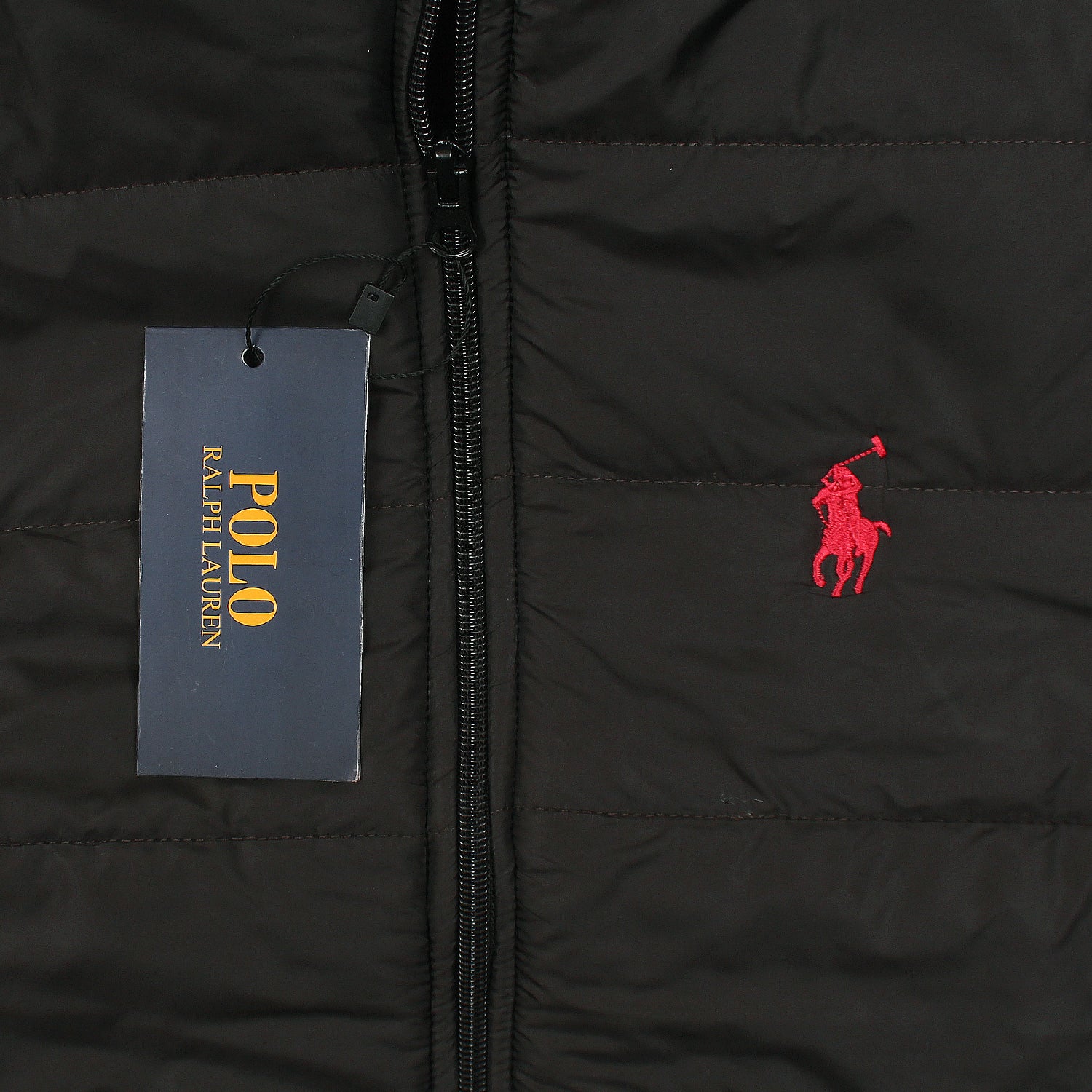 PRL Puffer Black With Small Pony - brandahub