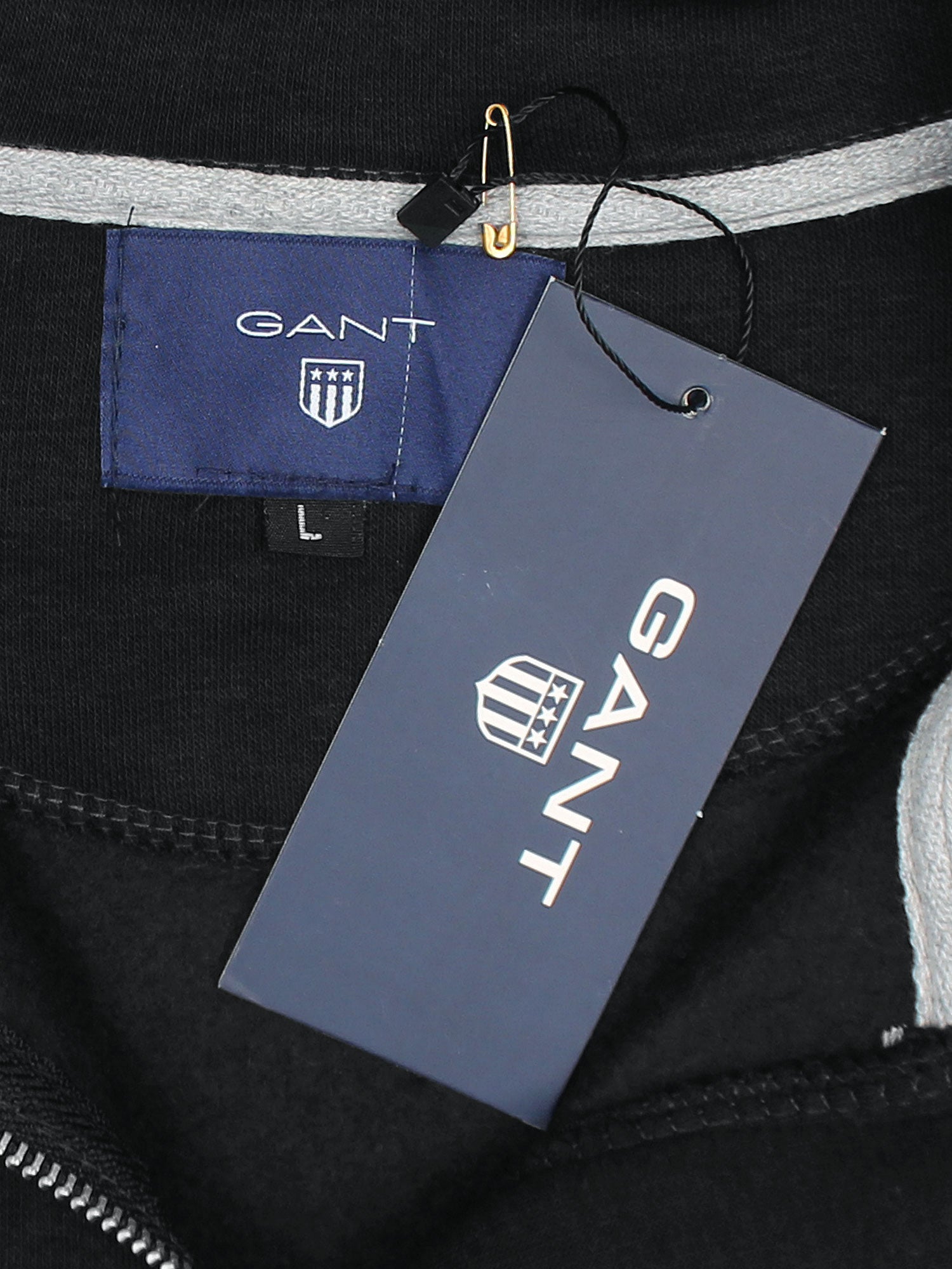 Gnt Fleece Sweatshirt (Black)