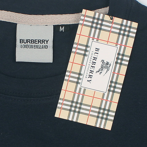 BB Printed tshirt-navy blue