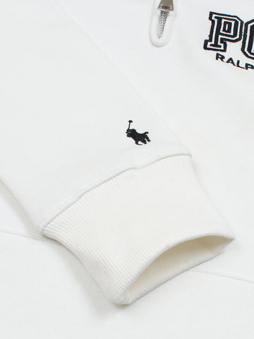The RL Polo Fleece Sweatshirt (white)