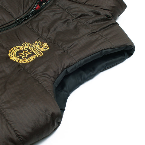 BL dark brown puffer