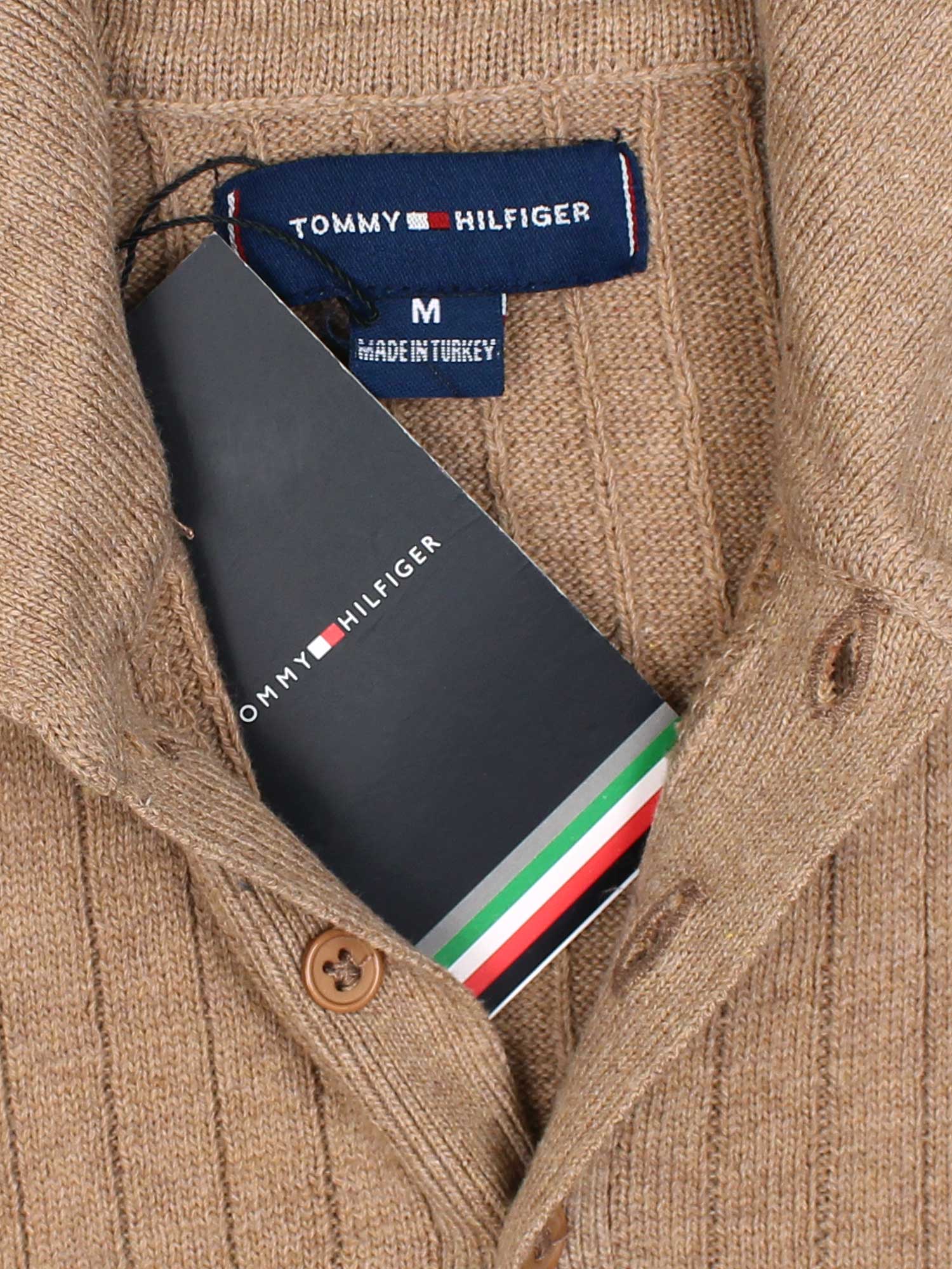 Th knit polo- khaki