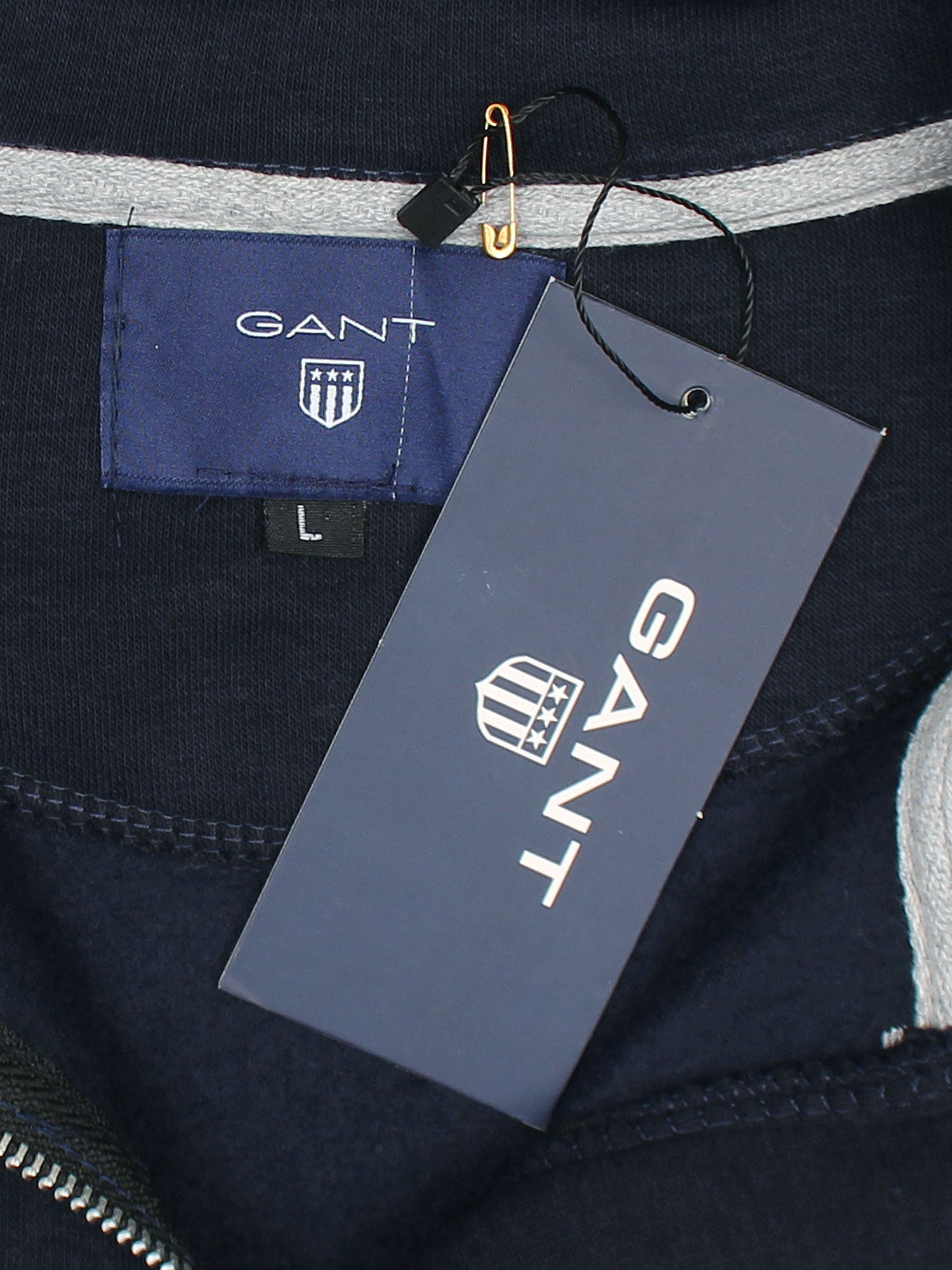 Gnt Fleece Sweatshirt (Navy Blue)