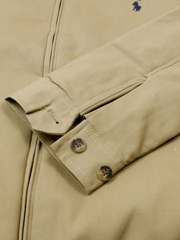 Brandahub Cotton Jackets PRL Cotton Twill Jacket (collar) (khaki)