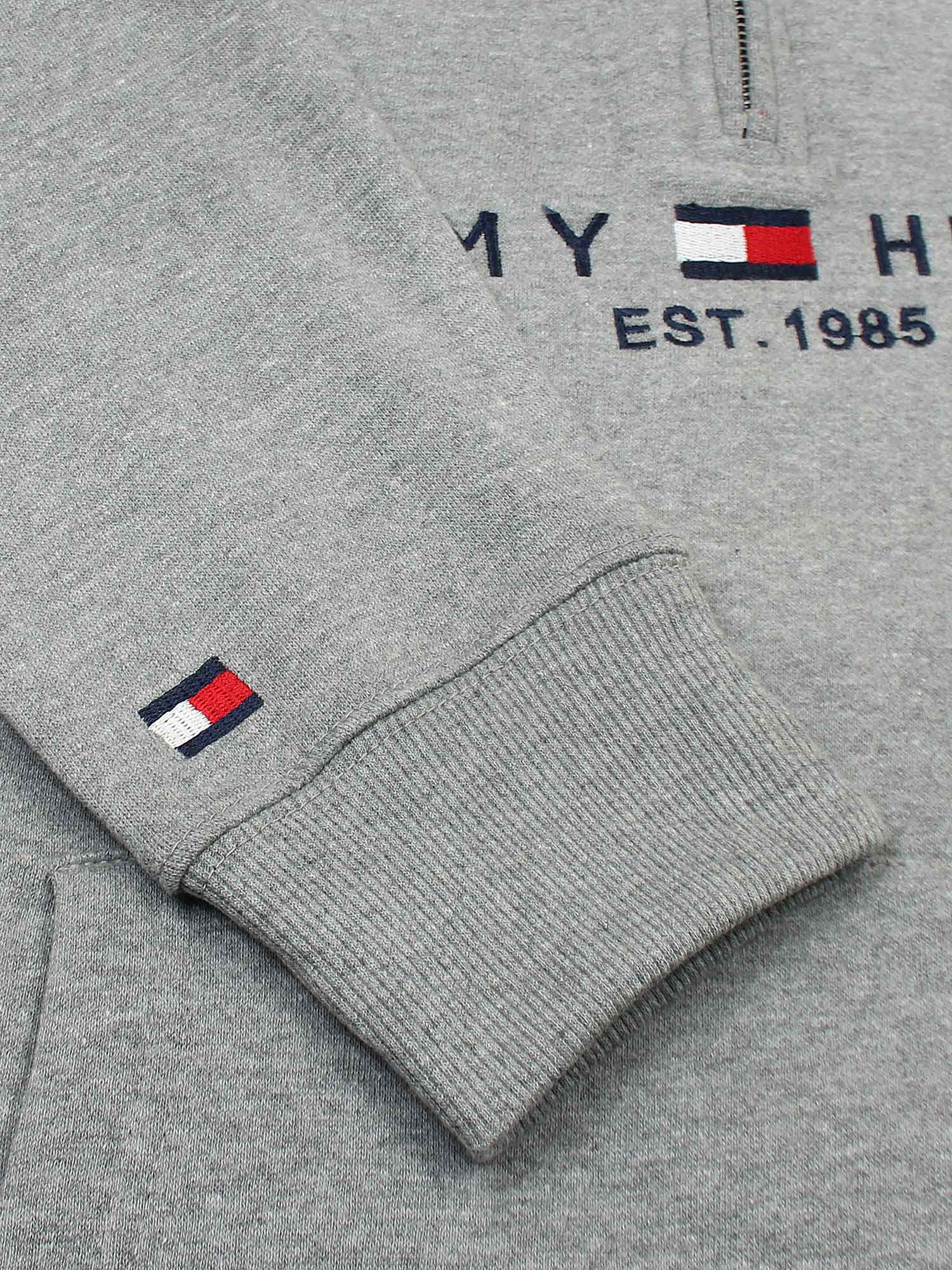 T-H Fleece Sweatshirt (Heather grey)