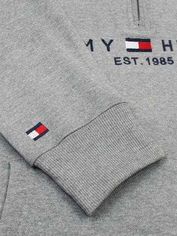 T-H Fleece Sweatshirt (Heather grey)