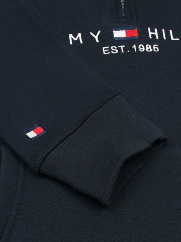 T-H Fleece Sweatshirt (Navy blue)