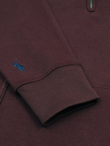 The RL Polo Fleece Sweatshirt (maroon)