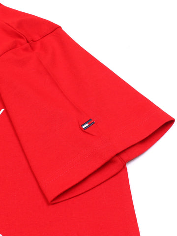 Th printed flag tshirt-red