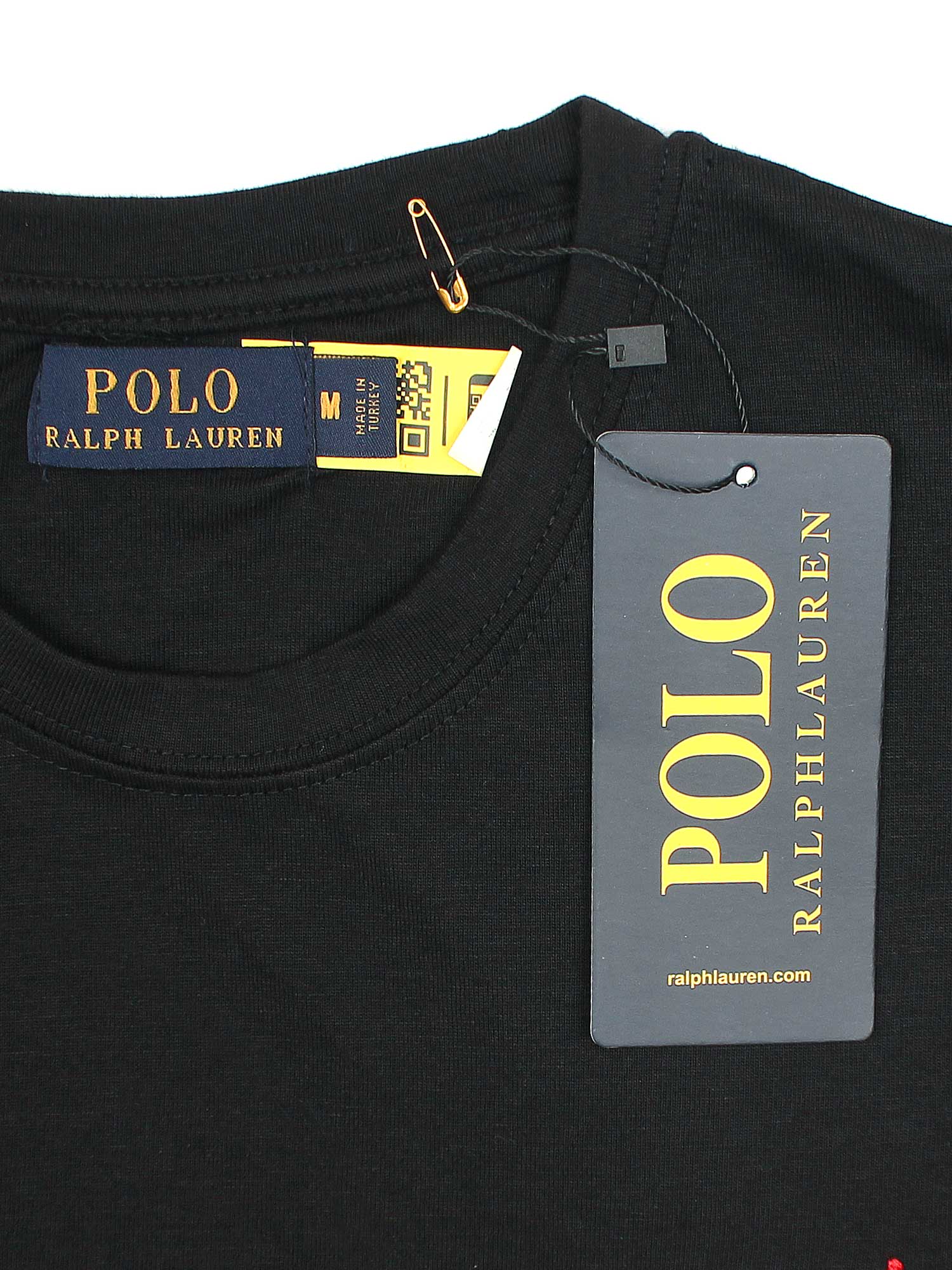 Prl small pony tshirt-black