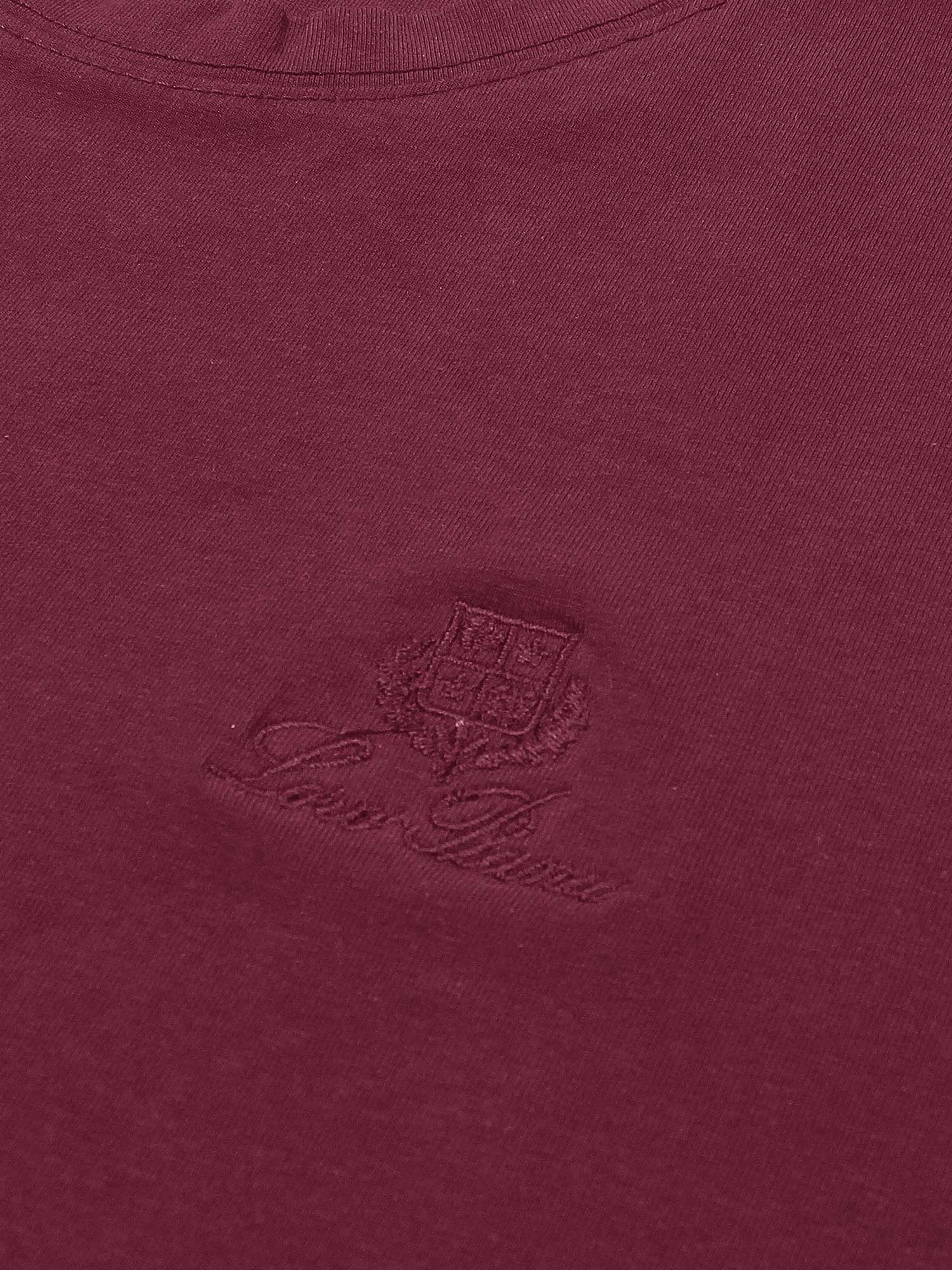 Brandahub T-shirts premium Lp t shirt-Maroon