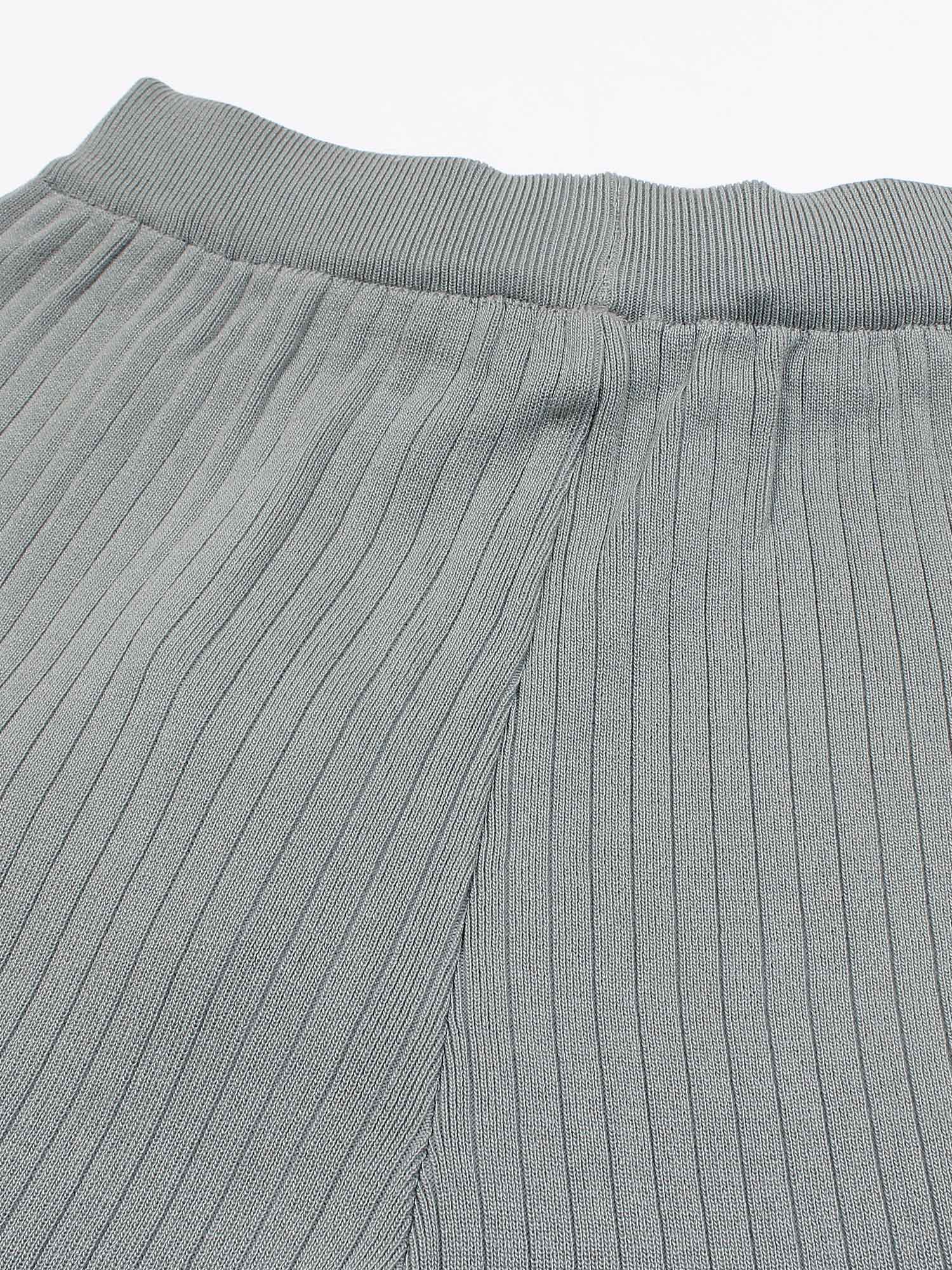 The Allure 3-Piece Textured Knit Set (grey)
