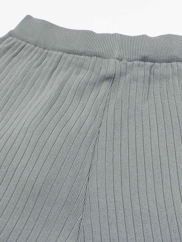 The Allure 3-Piece Textured Knit Set (grey)