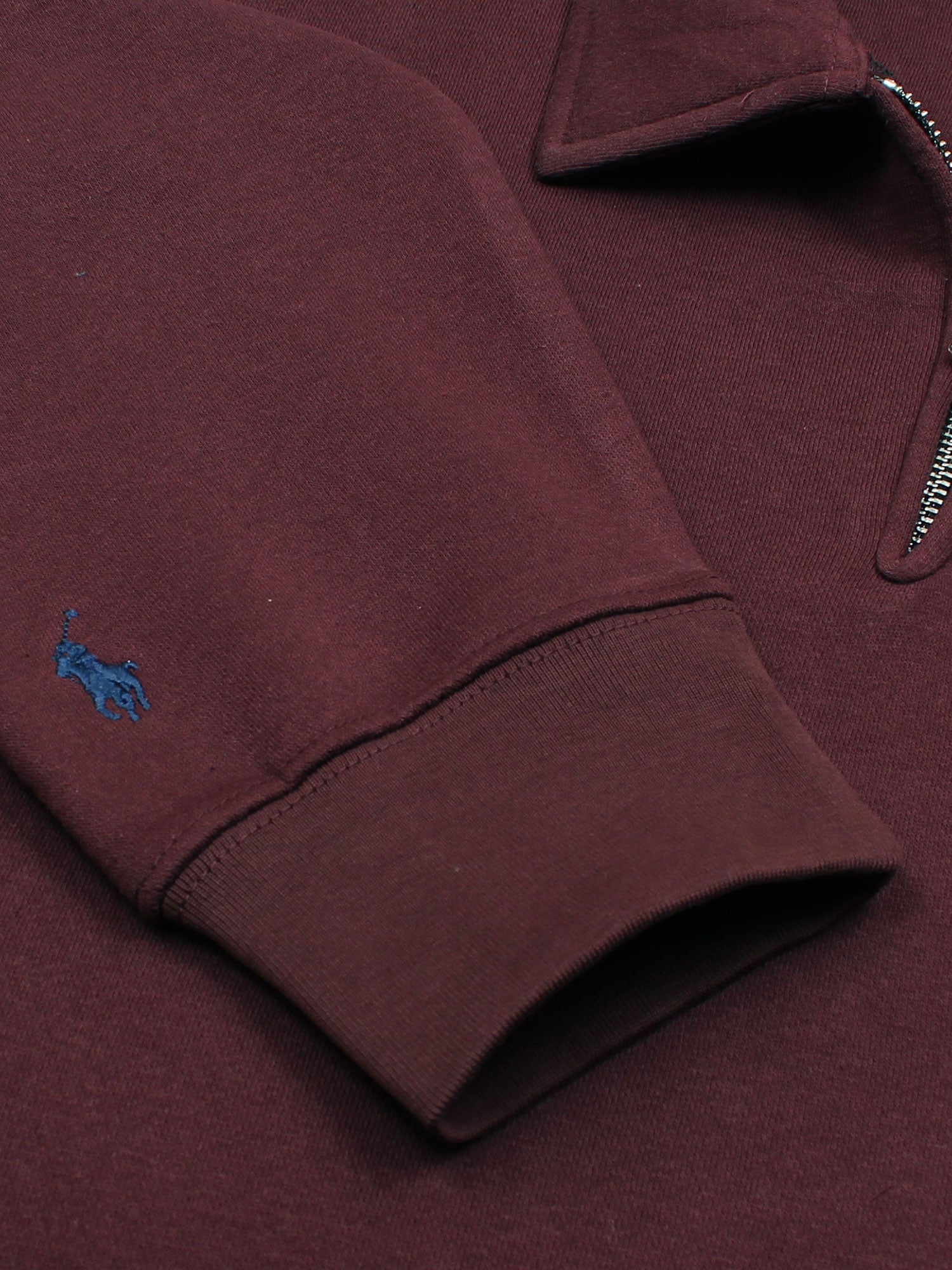 The RL Polo Fleece Sweatshirt (maroon)
