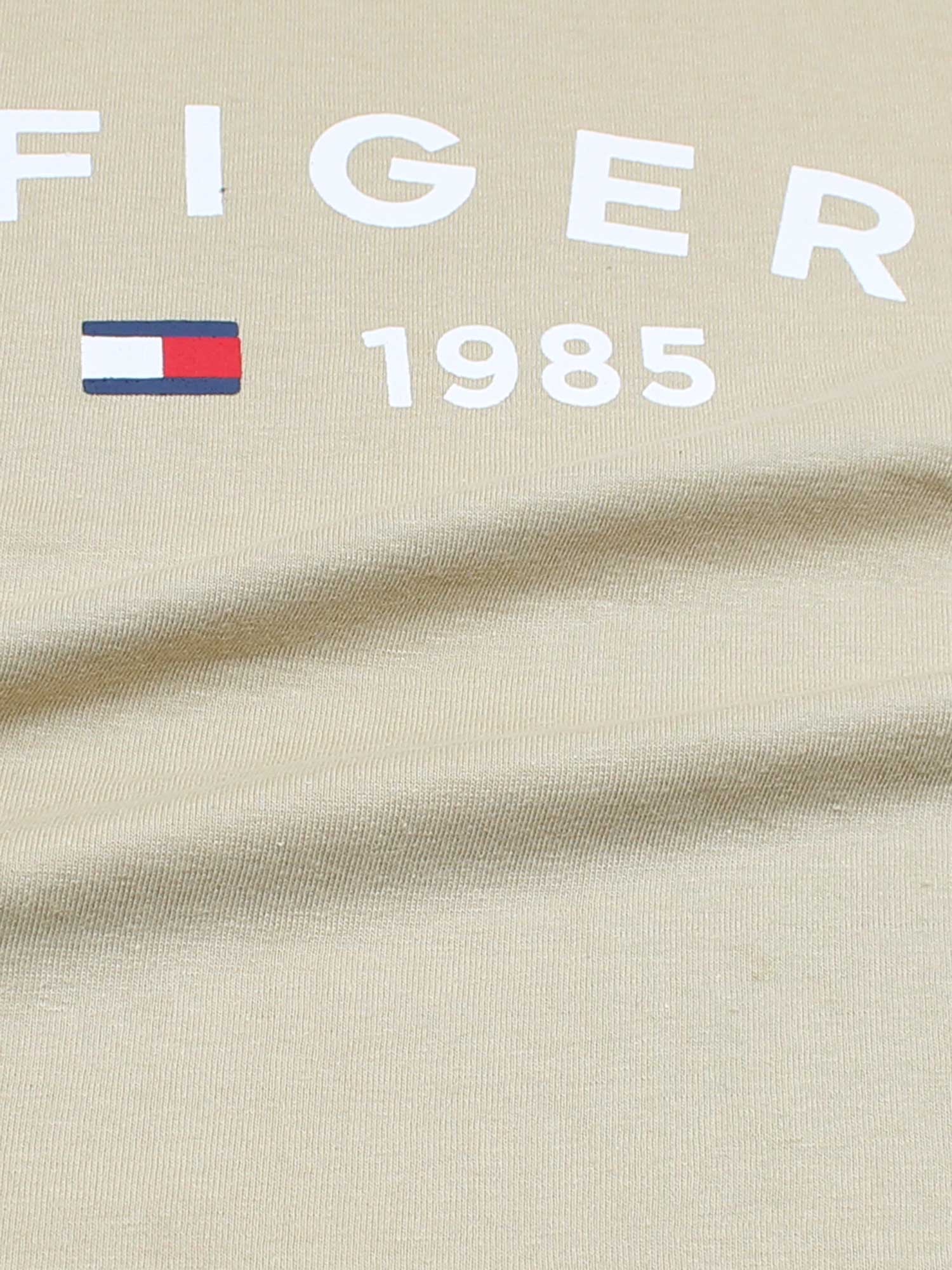 Th printed us tshirt-beige