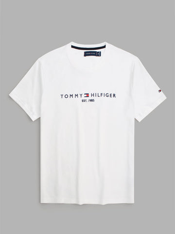 Brandahub T-shirts premium th embroidery t-shirt white