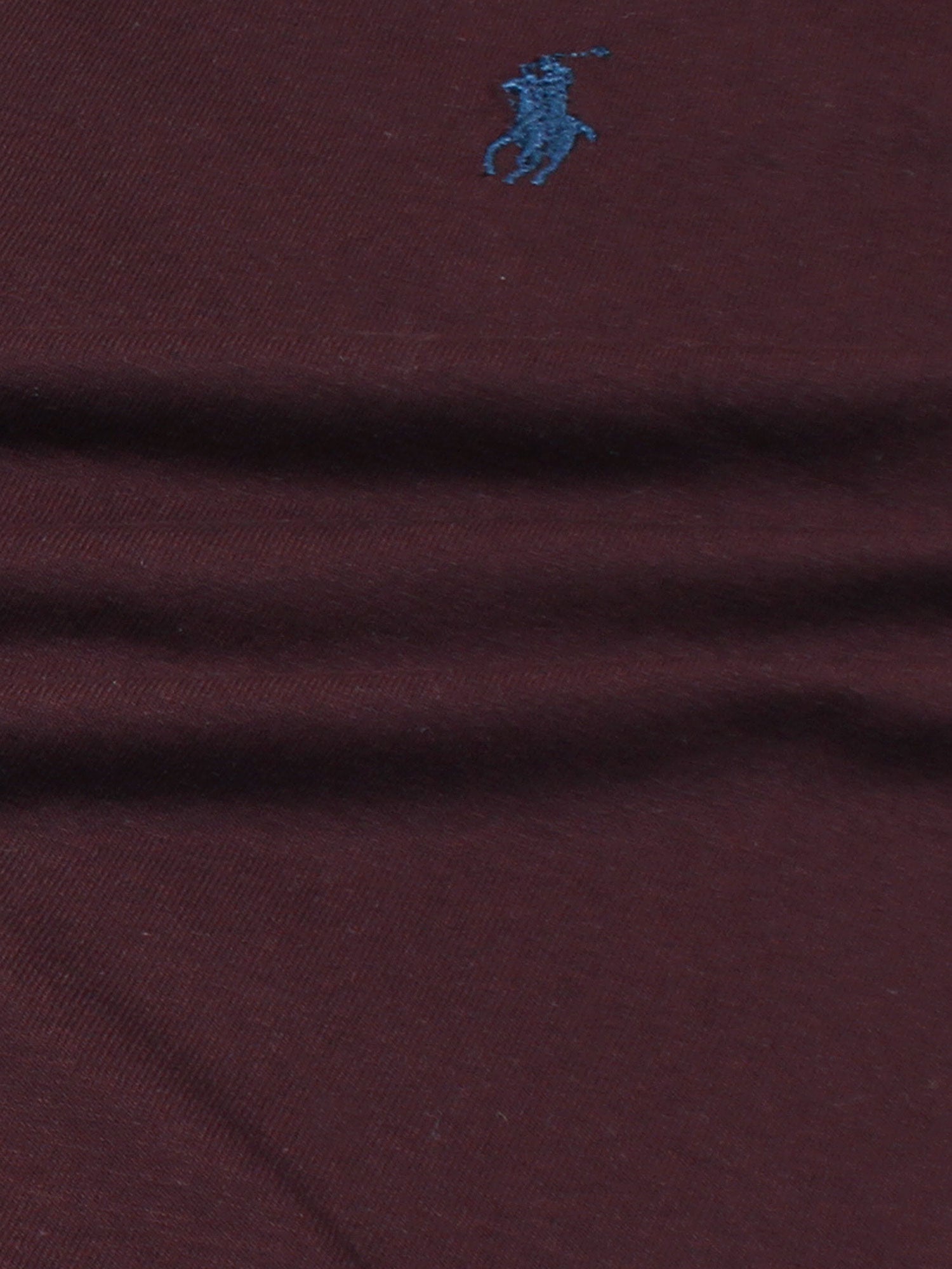 Prl small pony tshirt-maroon