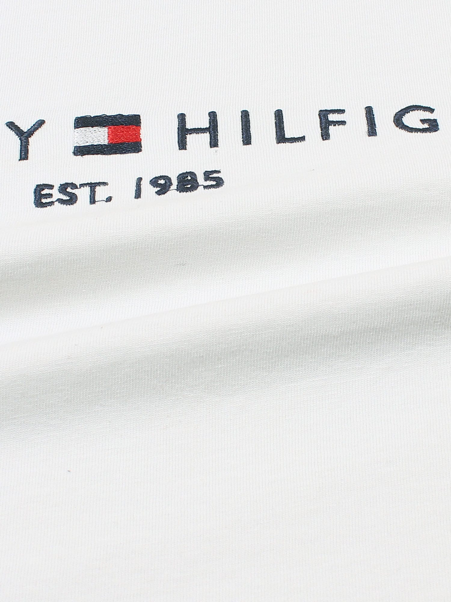 Brandahub T-shirts premium th embroidery t-shirt white